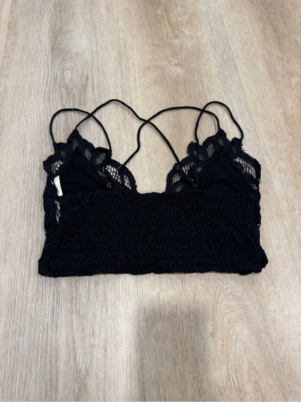 Free People Lace Black Bralette